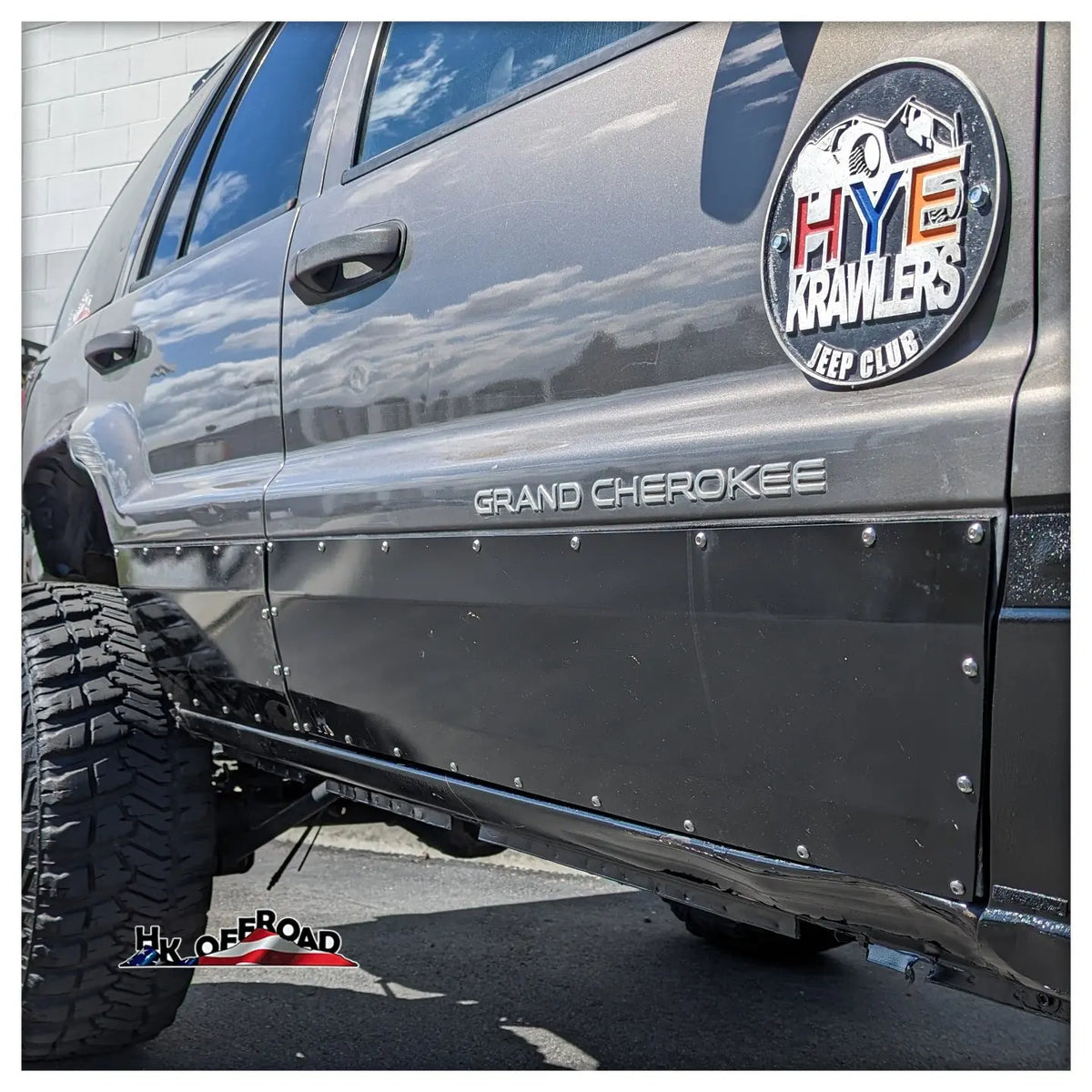 Jeep Grand Cherokee WJ Door Panel Armor – HK Offroad