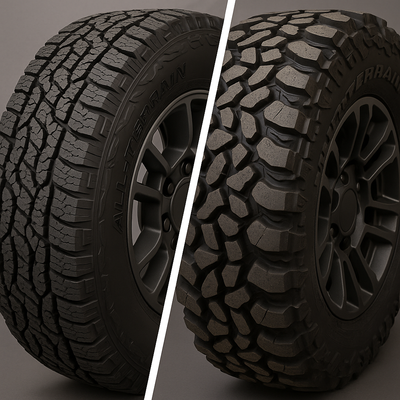 All-Terrain vs. Mud-Terrain Tires | Pros, Cons & Best Choice for Off-Road