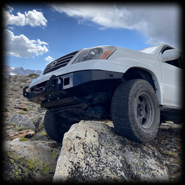 GX470 Full Width Winch Bumper