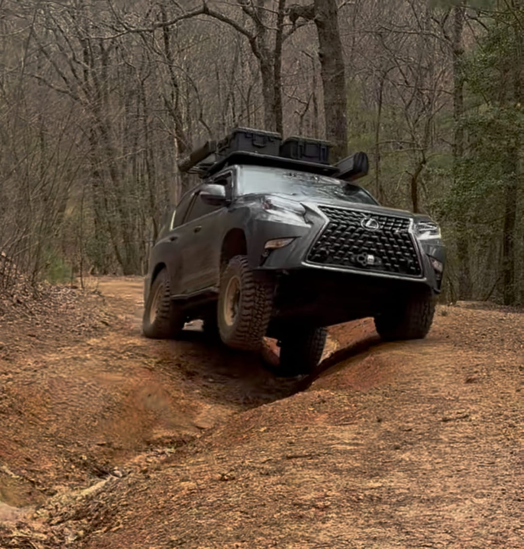 オフイン Lexus LX600 & LX700h High Clearance Front Winch Bumper – Dissent