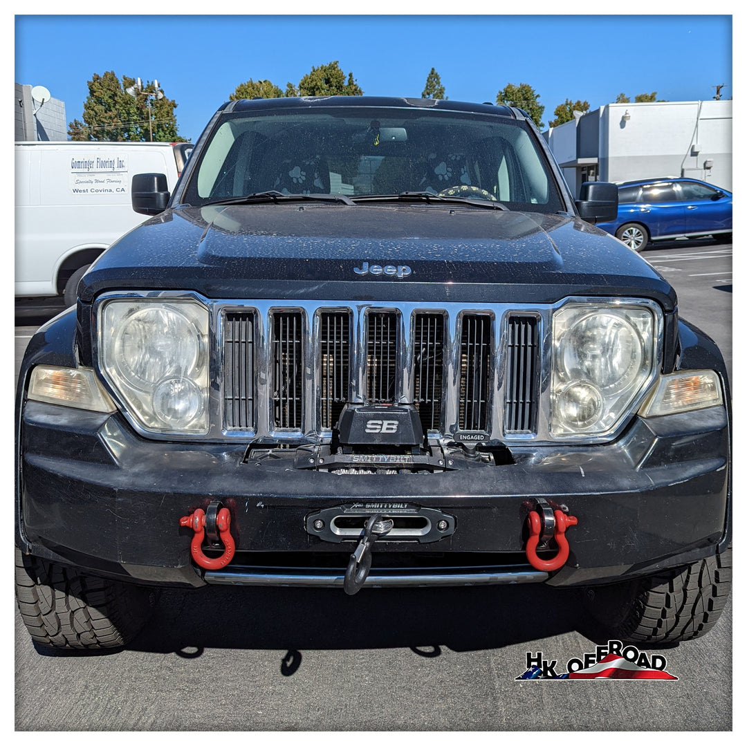 Jeep Liberty KK Hidden Winch Mount HK Offroad