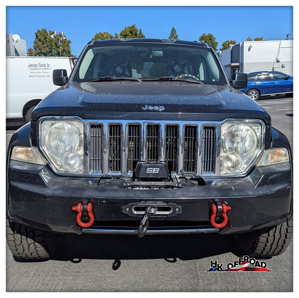 Jeep Liberty KK Hidden Winch Mount