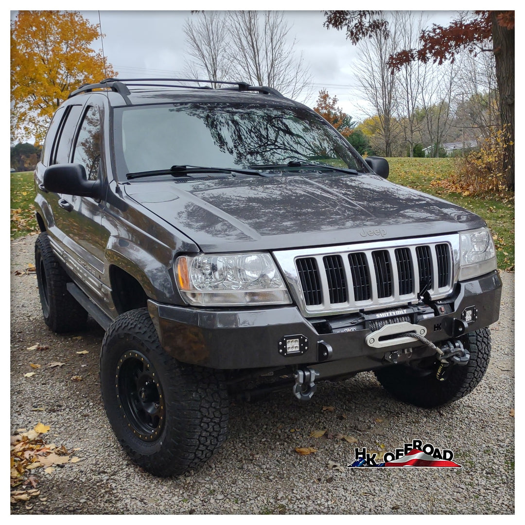 Jeep Grand Cherokee WJ Recessed Winch Bumper WJ 1999 2004 HK Offroad